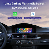 8.8 LINUX SCREEN BMW 3 5 SERIES E60~E93 2003-2013 UPGRADE Wireless Carplay/Android auto (CCC/CIC/NBT)