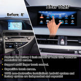 10.25 Inches Android Screen Display for Lexus RX270 RX350 RX450H 2009-2015