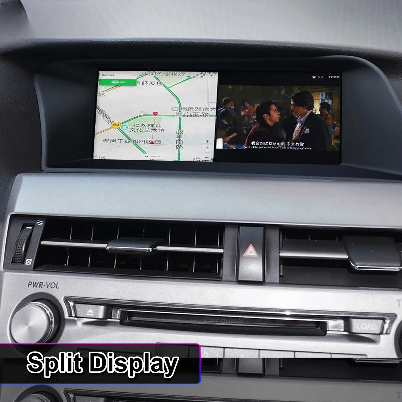 10.25 Inches Android Screen Display for Lexus RX270 RX350 RX450H 2009-2015