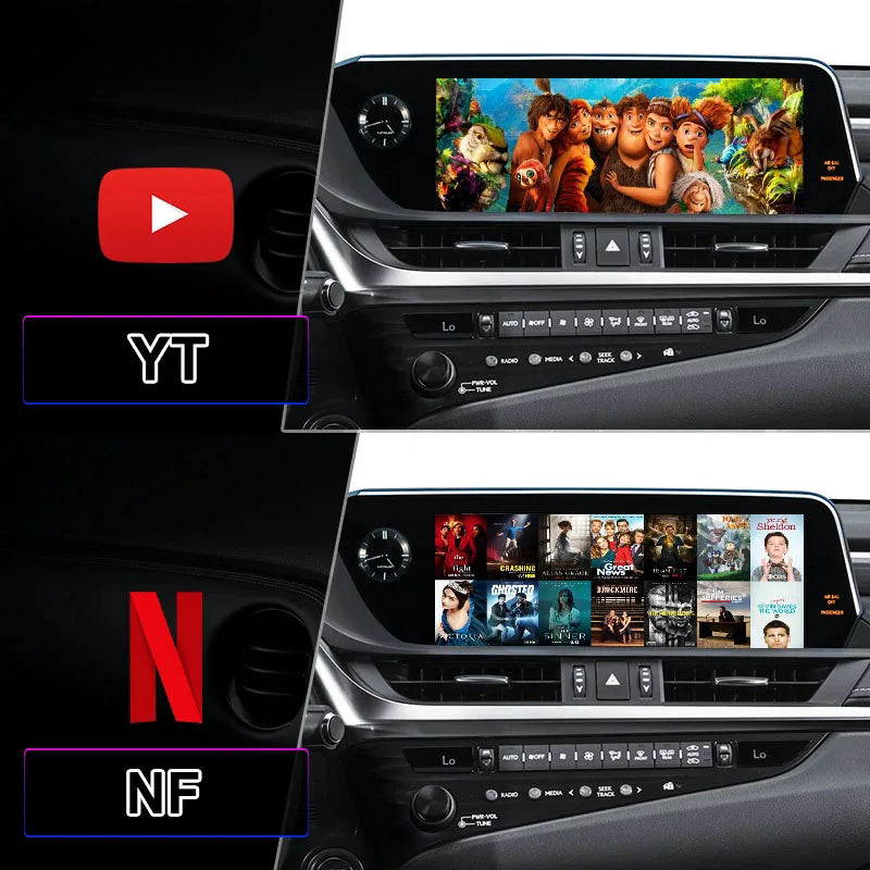 12.3 Inch Android Screen for Lexus ES250 ES300 ES350 2018-2022