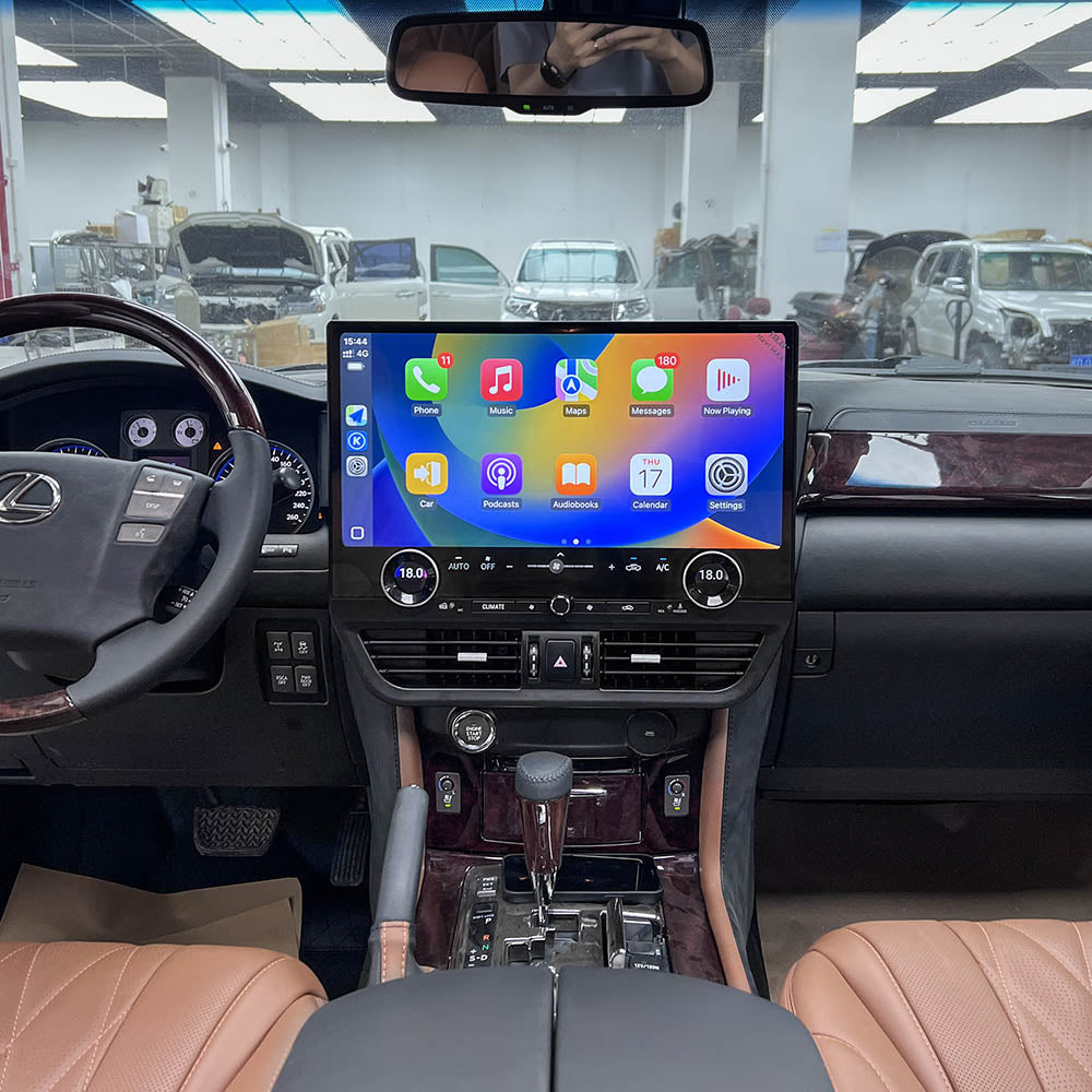 19.8 inch Android Car Radio For Lexus LX570 2007-2015 Car Stereo CarPlay Multimedia Player