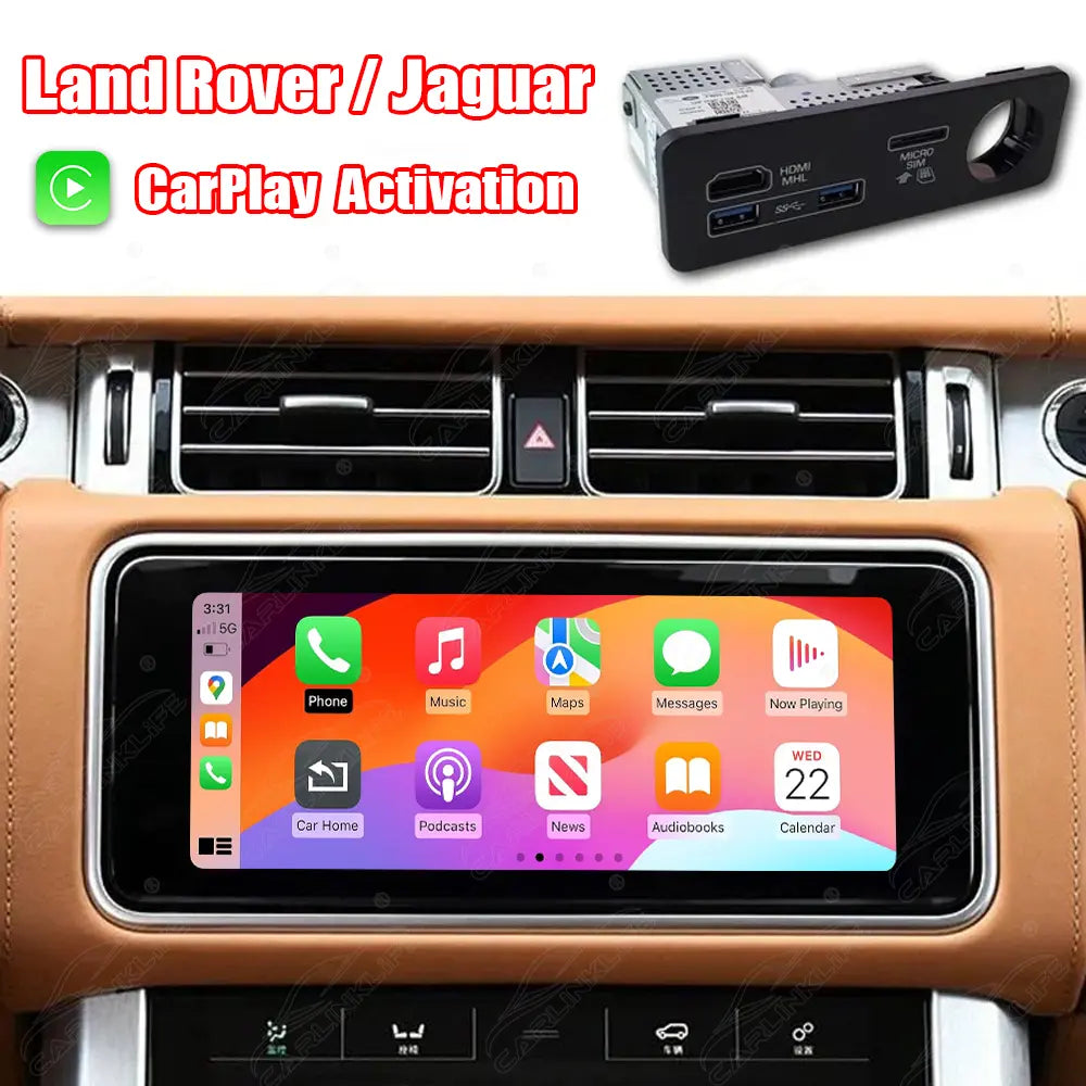 2018-2020 Land Rover/Jaguar CarPlay Activation