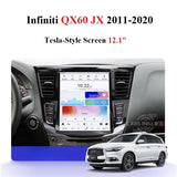INFINITI QX60 JX  2011-2020 TESLA-STYLE SCREEN 12.1" Android 11