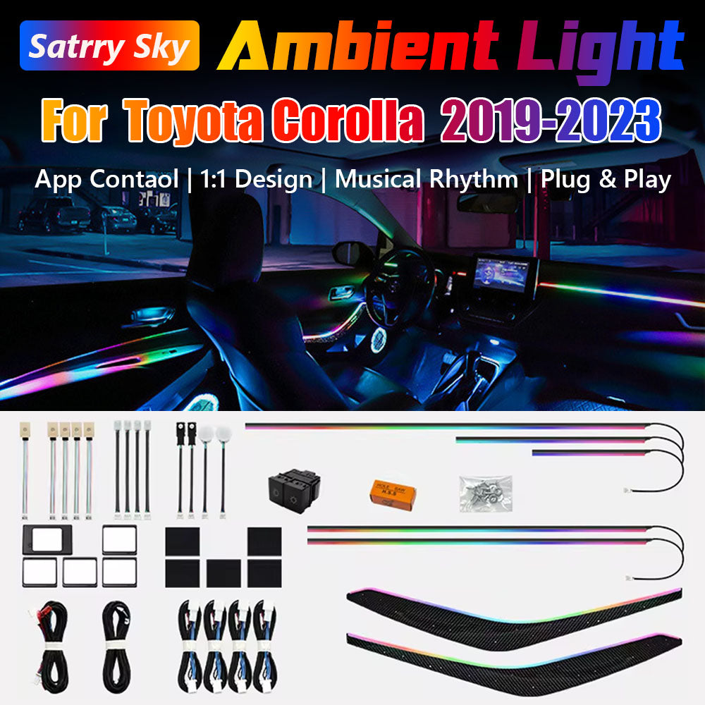 Toyota Corolla 2019-2023 Ambient Light Kits