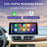 10.25" Linux Screen for BMW X1 E84 F48 2009-2018 CIC NBT System Wireless Carplay Android Auto