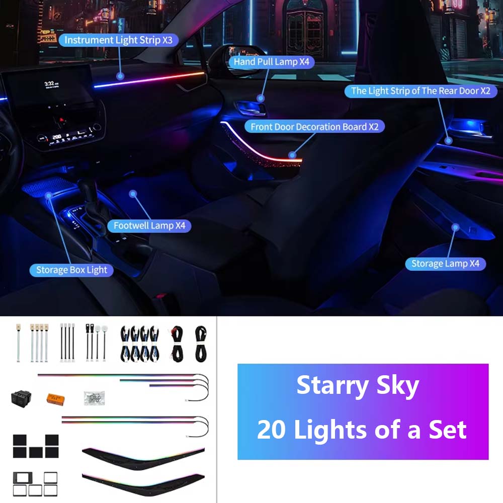 Toyota Corolla 2019-2023 Ambient Light Kits