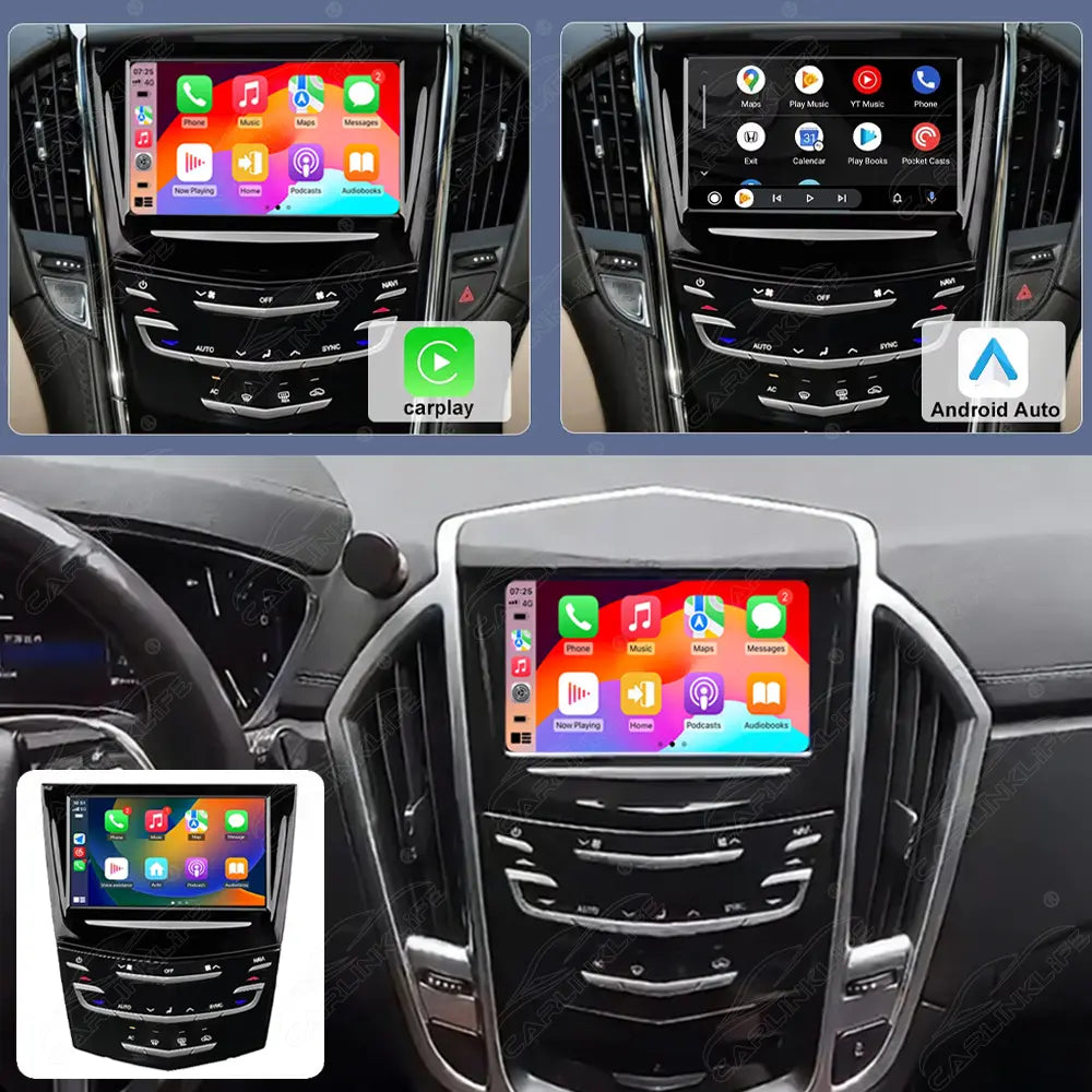 8 Inch Android Car Radio for Cadillac ATS/XTS/CTS/SRX 2013-2018 Car Stereo CarPlay Multimedia Player