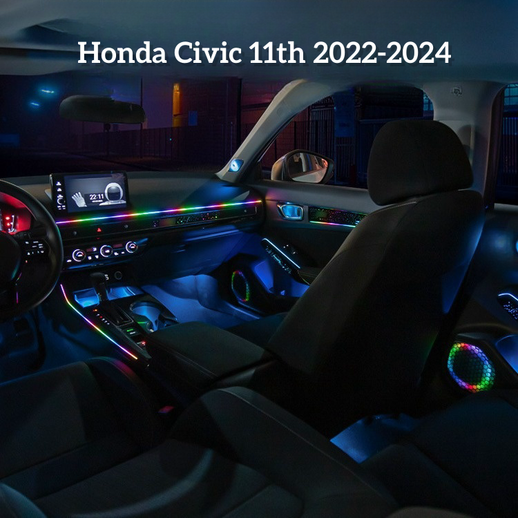 Honda 11th Civic 2022-2024 Ambient Light Kits