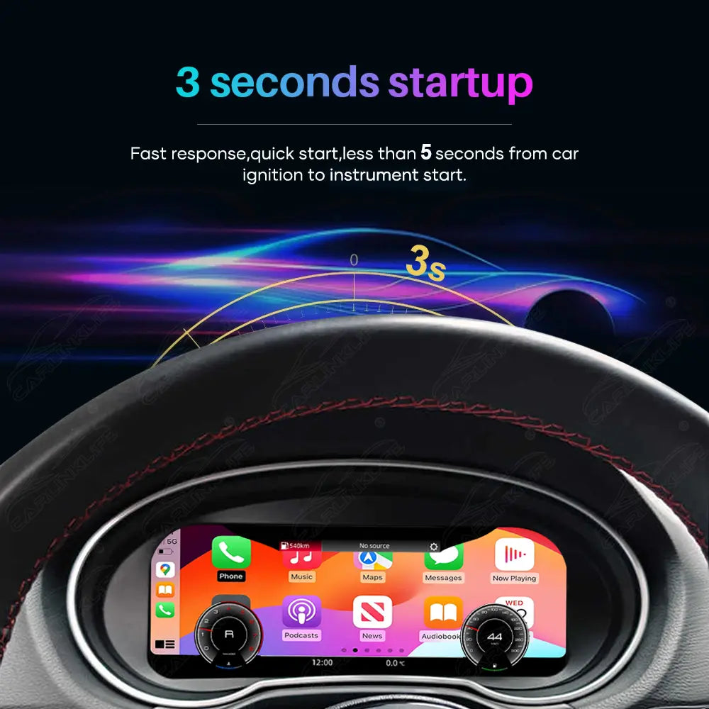 Audi A3 Q2 (2013-2020) Digital Cluster with CarPlay