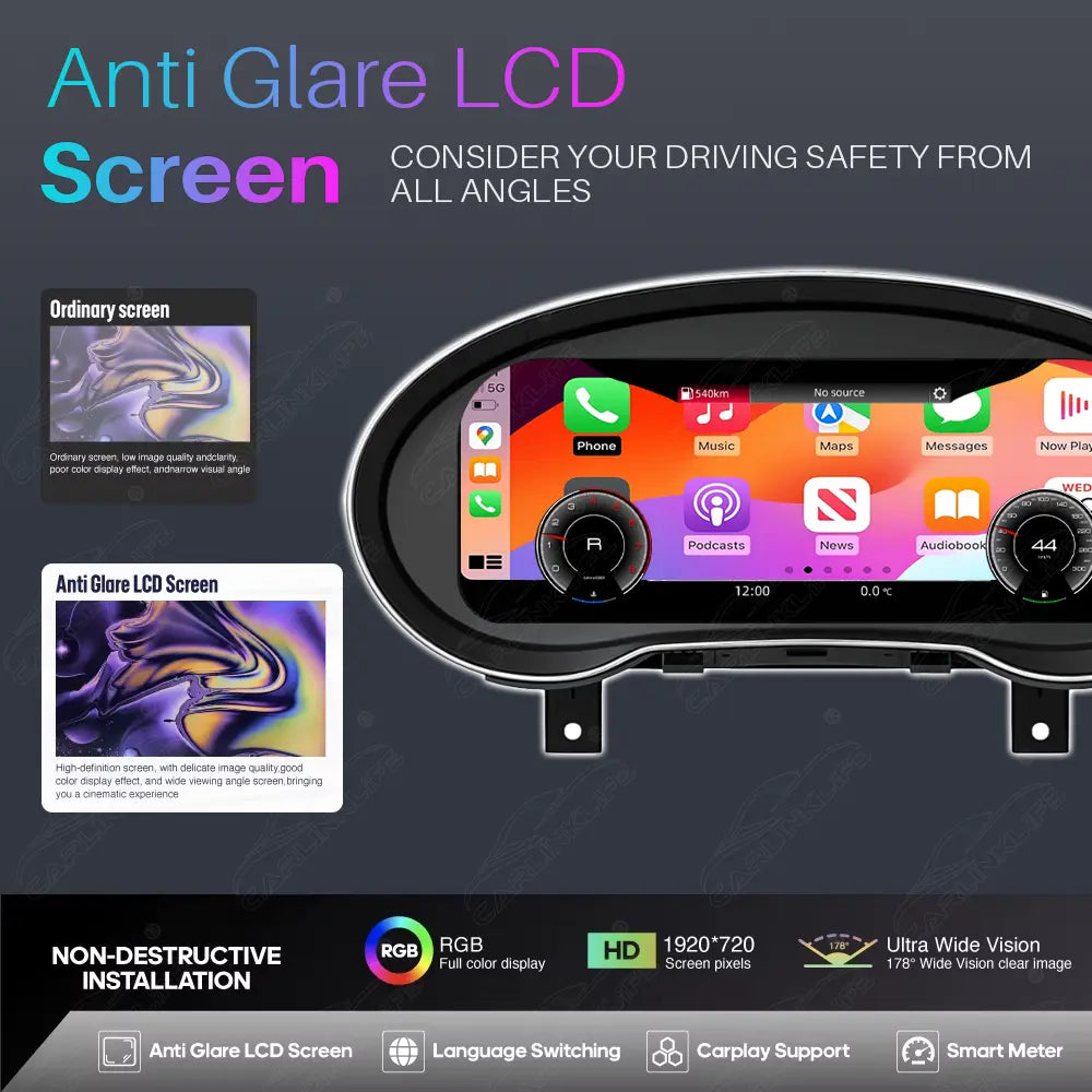 Audi A3 Q2 (2013-2020) Digital Cluster with CarPlay