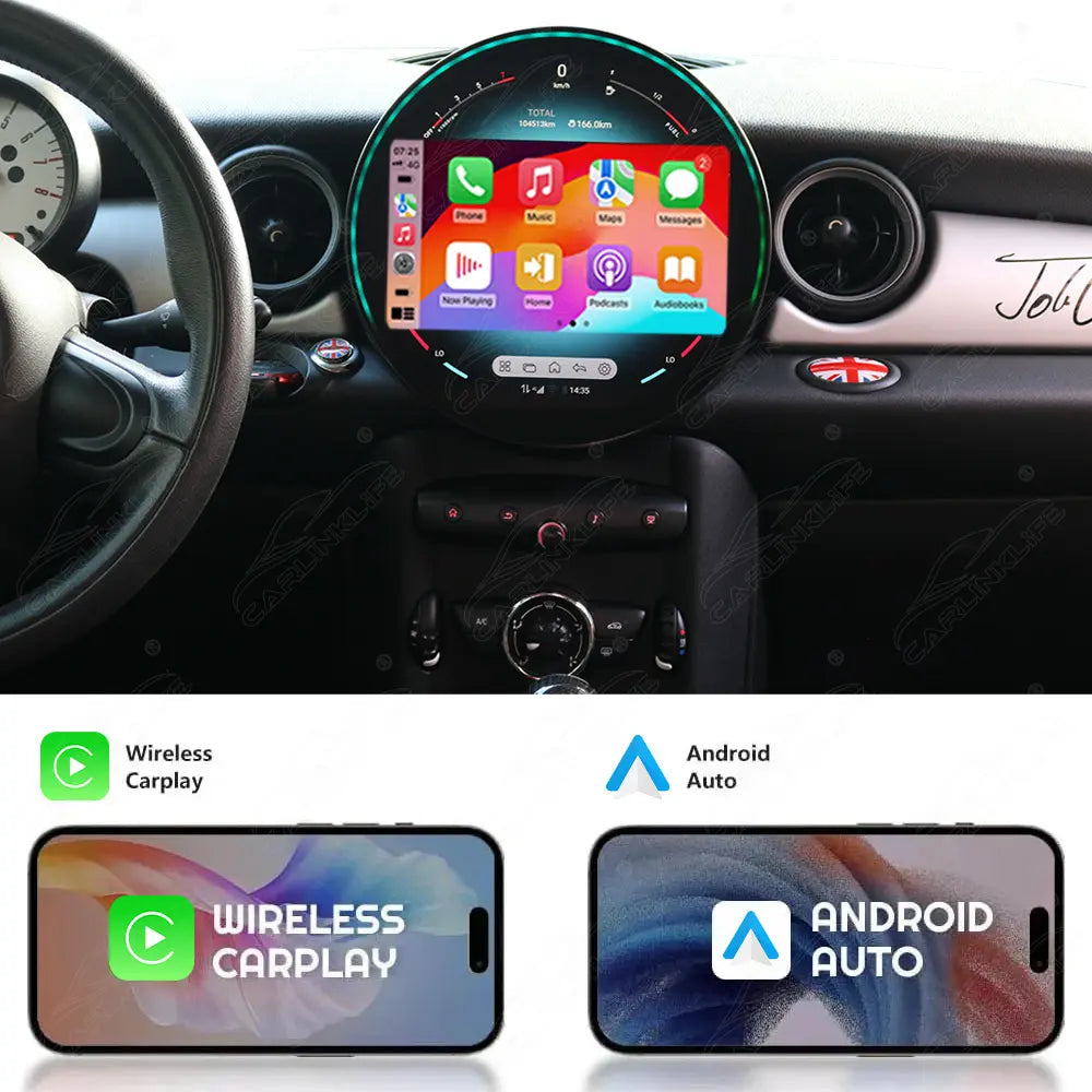 11.8" Android Car Radio for BMW MINI Cooper/Countryman R56/R60 2007-2016 Car Stereo CarPlay Multimedia Player