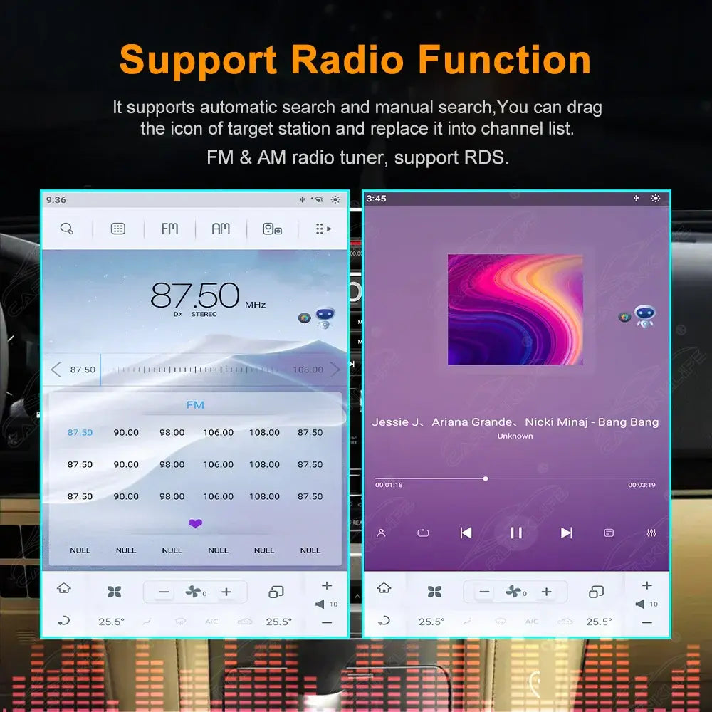 INFINITI QX60 JX 2011-2020 TESLA-STYLE SCREEN 12.1" Android 11