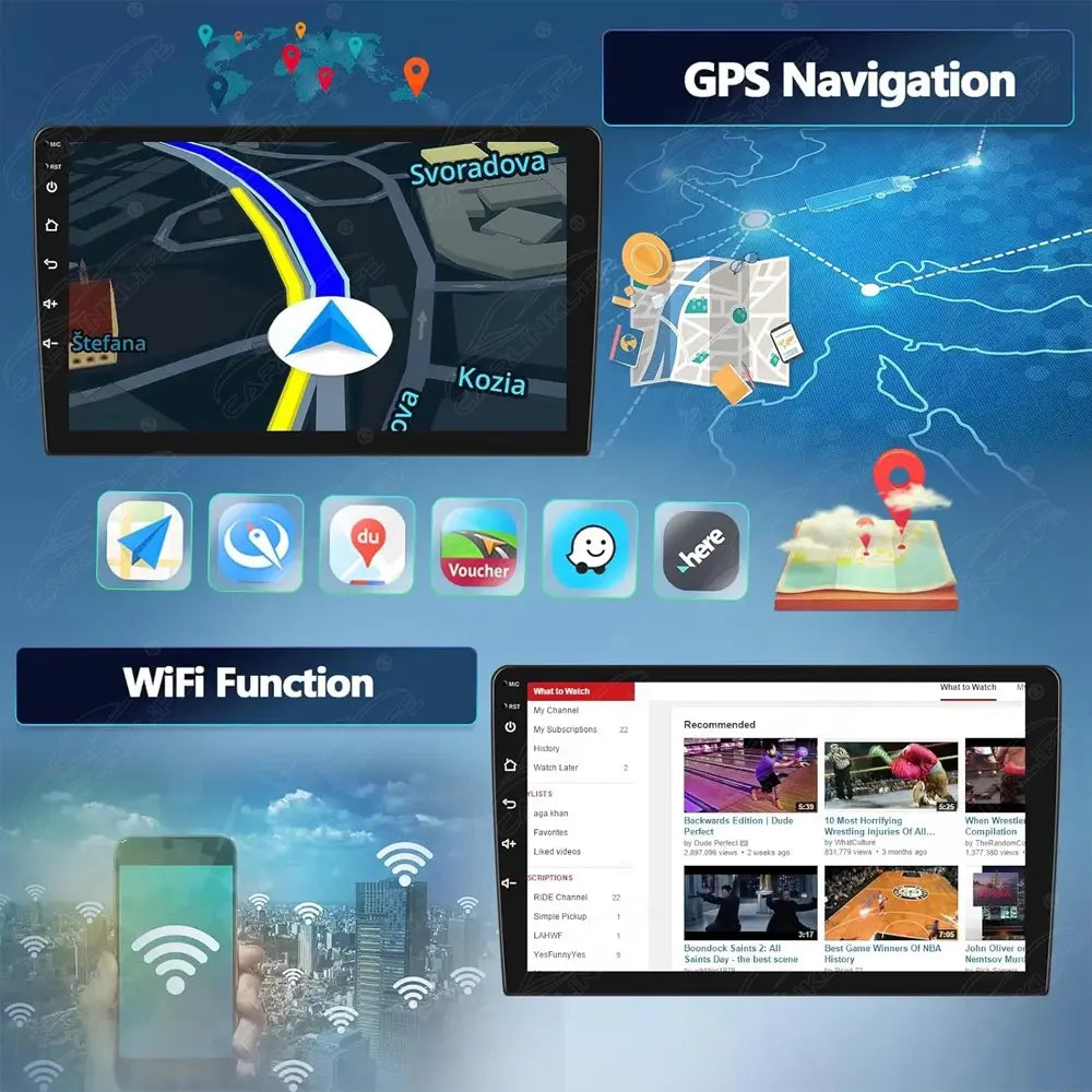 9 inch Android Car Radio For Infiniti M35 Nissan Fuga 2005-2010 Car Stereo CarPlay Multimedia Player