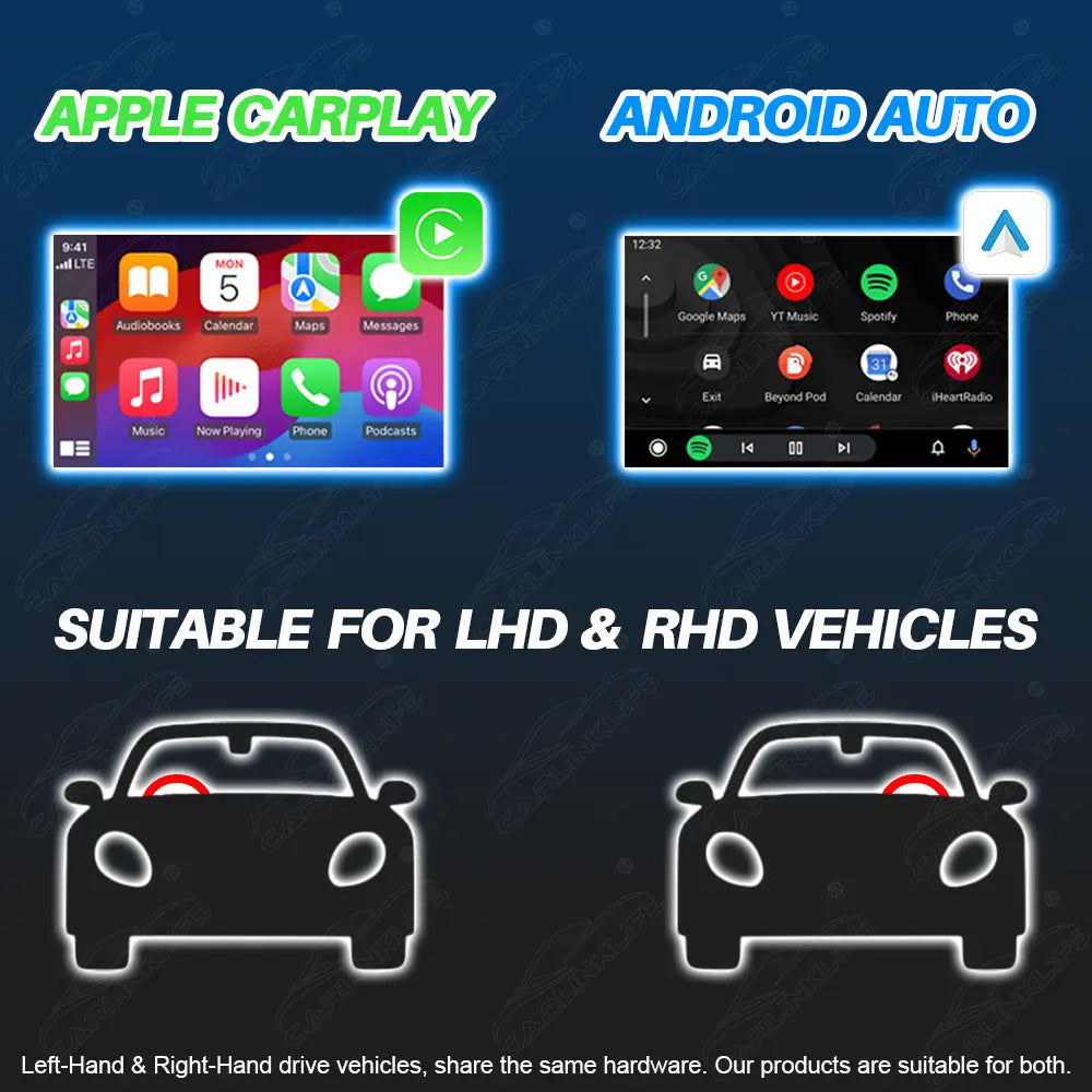 Wireless Apple Carplay & Android Auto for BMW 1Series E81 E82 E87 E88