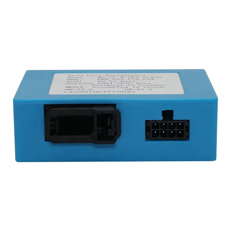 Optical Fiber Decoder Most Box Car Radio Amplifier Adapter Decoder For Mercedes Benz ML GL R E CLS SLK S Class