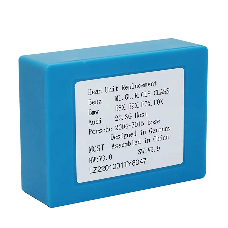 Optical Fiber Decoder Most Box Car Radio Amplifier Adapter Decoder For Mercedes Benz ML GL R E CLS SLK S Class