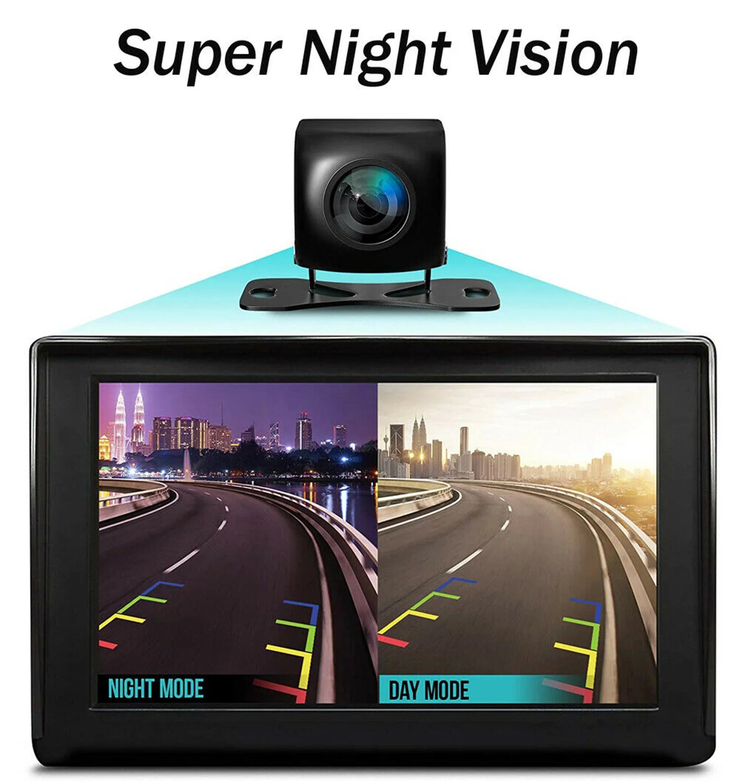Carlinklife AHD Night Vision Reverse View Car Rear Backup Camera