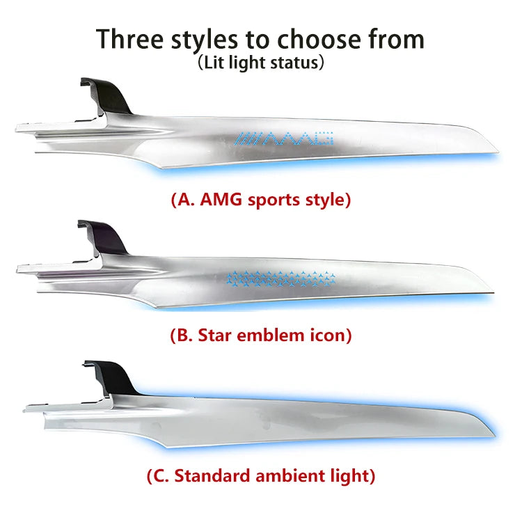 Mercedes Benz C-class W205 GLC X253 Ambient Light Kit