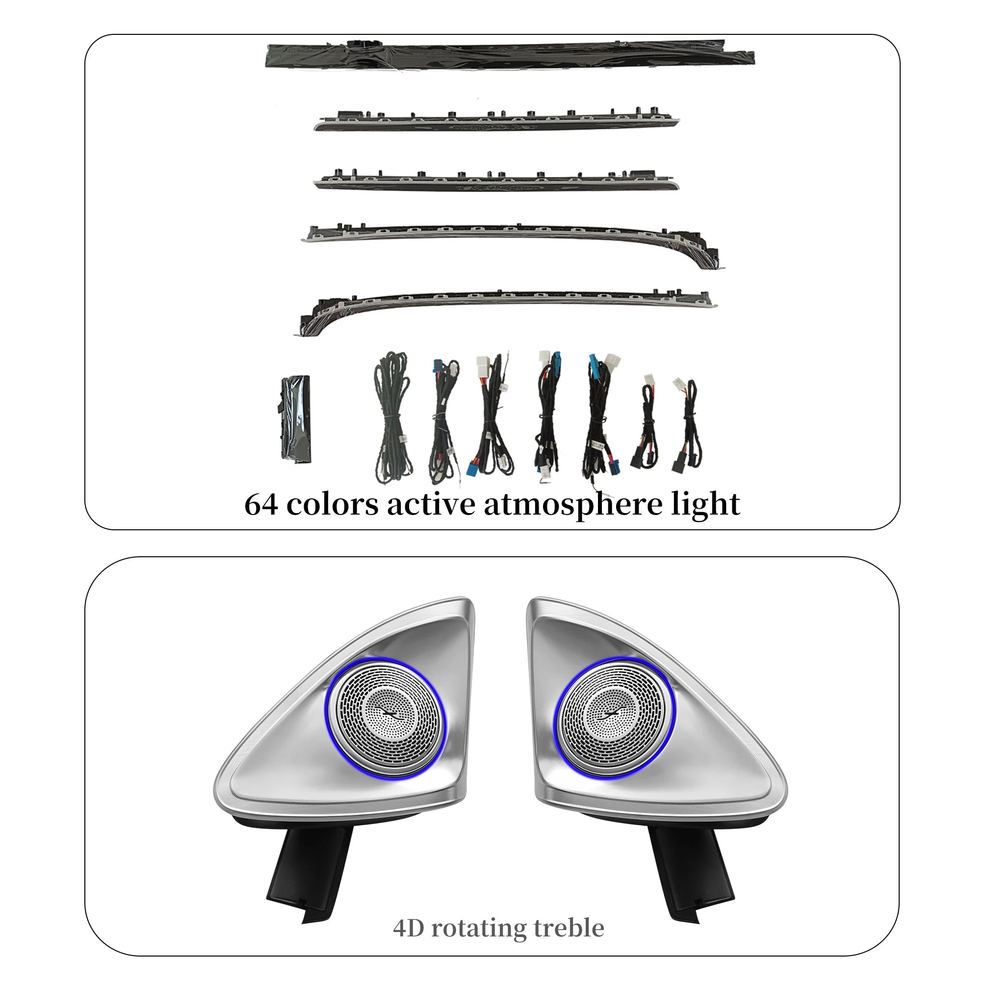Mercedes Benz S-Class W223 Ambient Light Kit