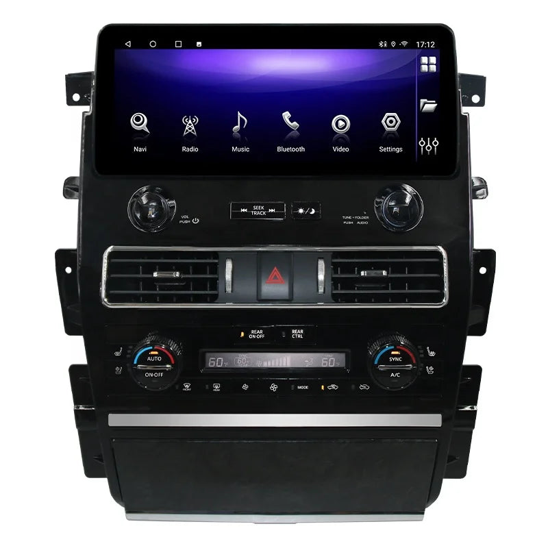Nissan Patrol Y62 2010-2021 ARMADA Car Stereo Android Car Radio GPS Navigation Multimedia Player Head Unit with CarPlay