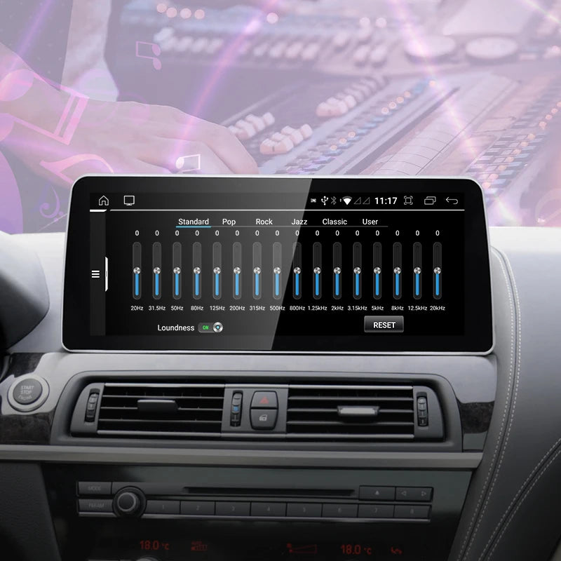 2025 New Android System Wireless Carplay AUTO for BMW 6Series F12 F13 CIC NBT Car Video Players Gps Navigation