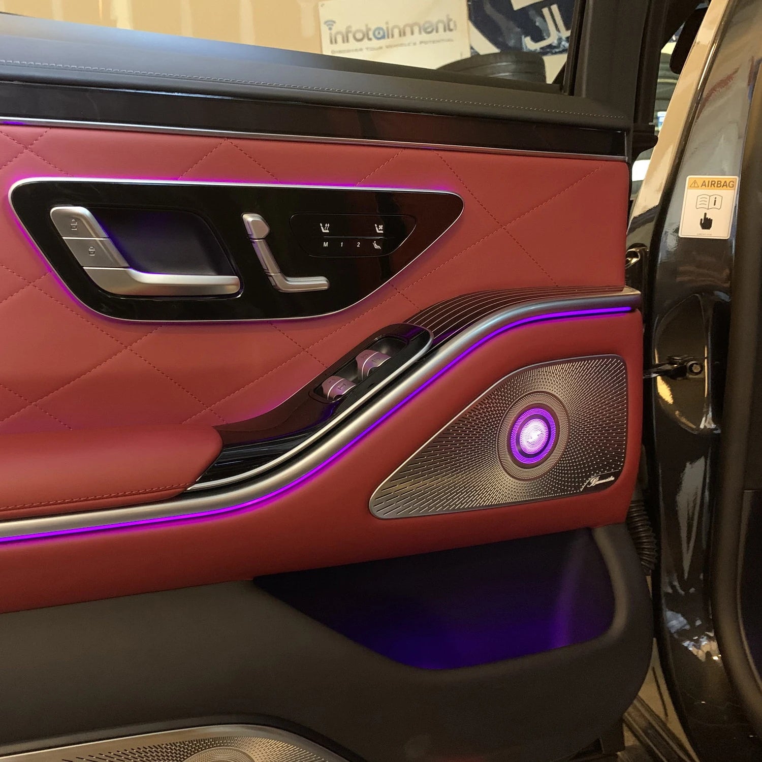 Mercedes Benz S-Class W223 Ambient Light Kit