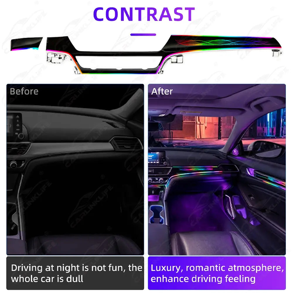 Honda 10th Accord 2018-2022 Ambient Lighting Kit