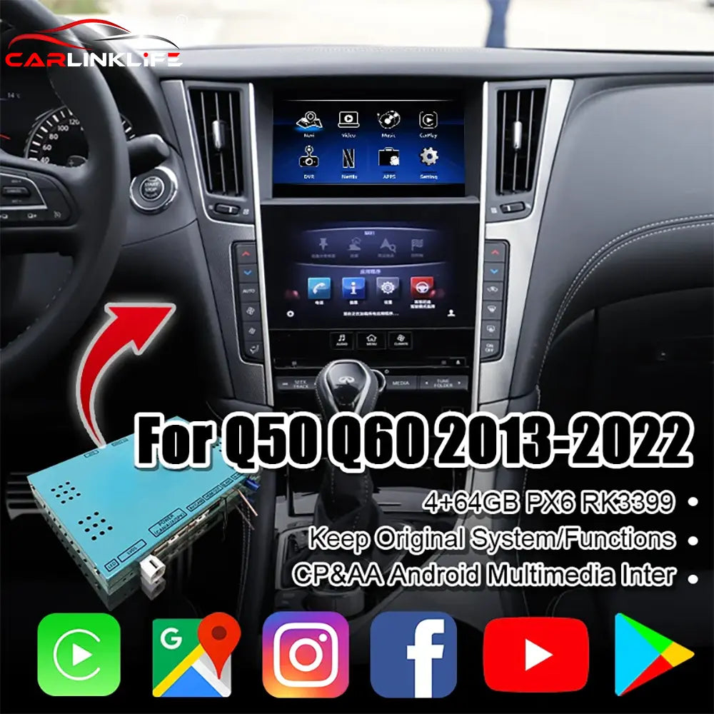 Infiniti Q50 Q50 Watch Setup Android Multimedia Interface For