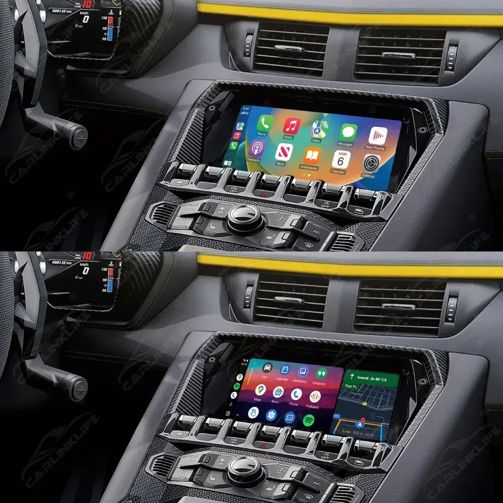 Wireless Apple Carplay & Android Auto OEM Upgrade Module for Lamborghini Huracan Aventador 2012-2019