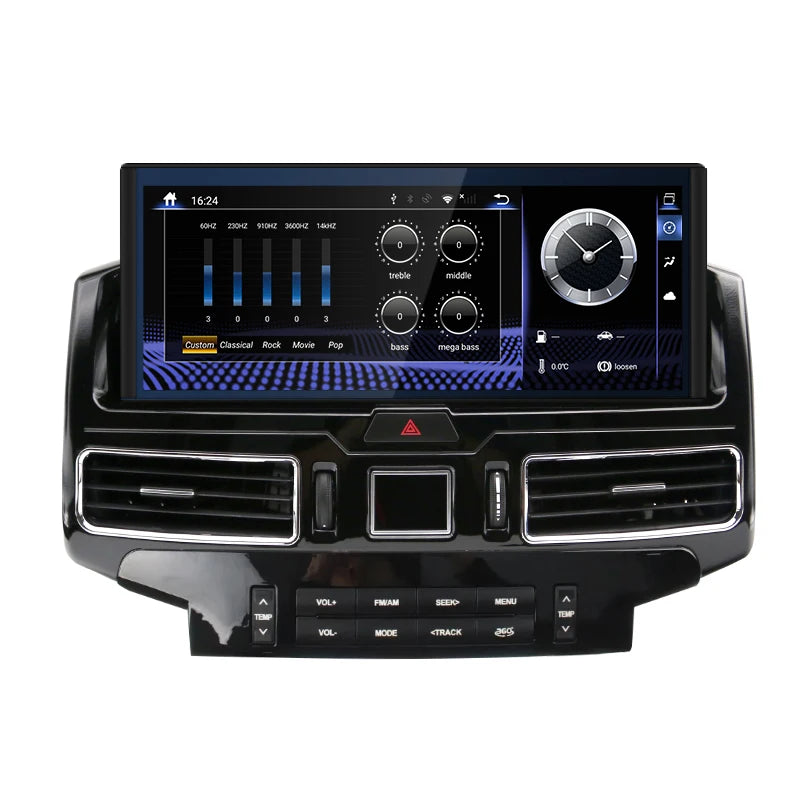 12.3 inch Android Car Radio for Toyota Land Cruiser 200 LC200 2007-2021 Car Stereo CarPlay Multimedia Player
