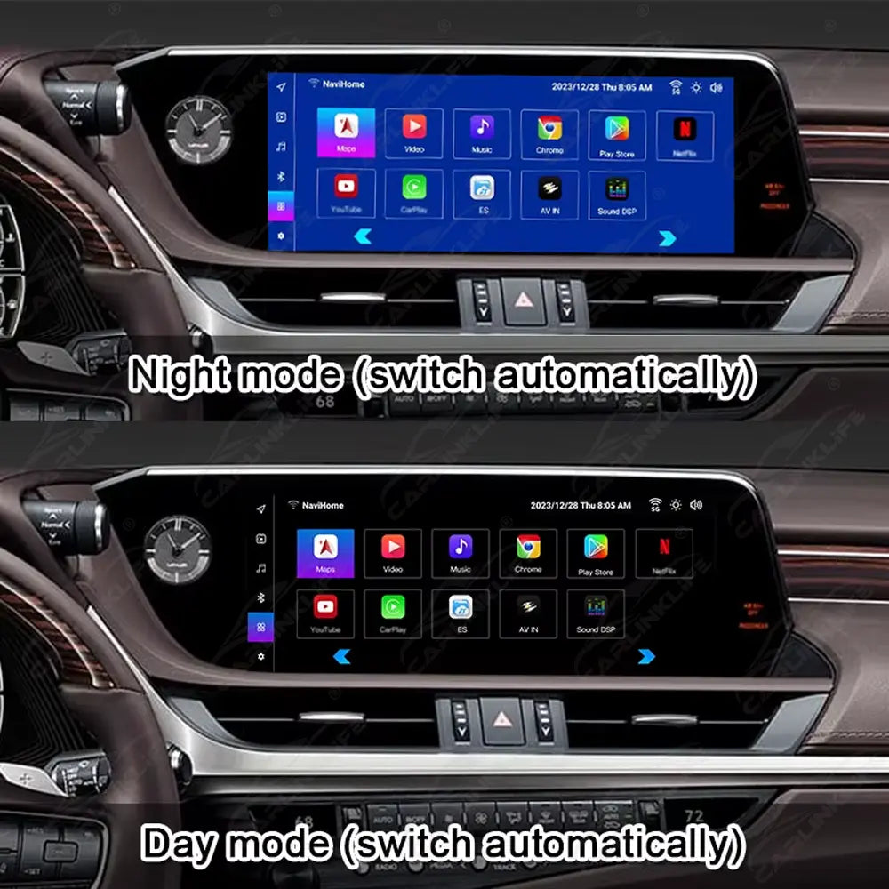 Android Multimedia Interface Box for Lexus ES300H ES350 ES250 2017-2022 with Youtube, Google Play