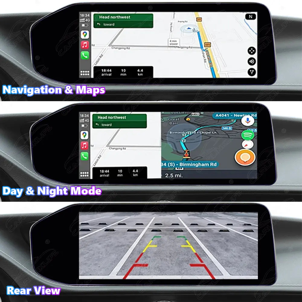 12.3 Inch Linux Touch Screen For Lexus ES 2013-2017 Wireless Carplay Android Auto Car Radio