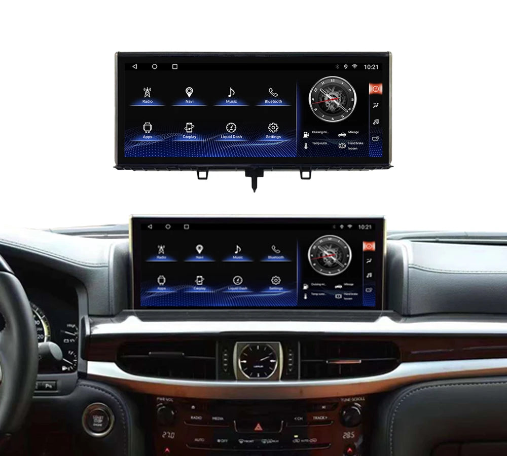 12.3'' Android Car Radio for Lexus LX570 2016-2021 Car Stereo CarPlay Multimedia Player