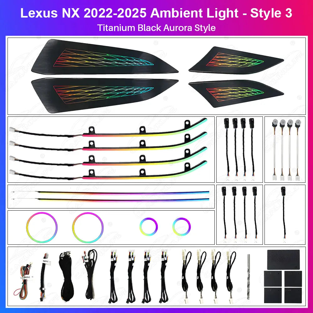 Lexus NX 2022-2025 Ambient Light Kits