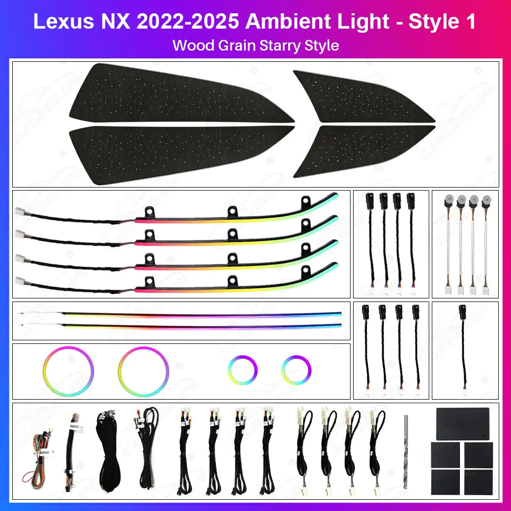 Lexus NX 2022-2025 Ambient Light Kits