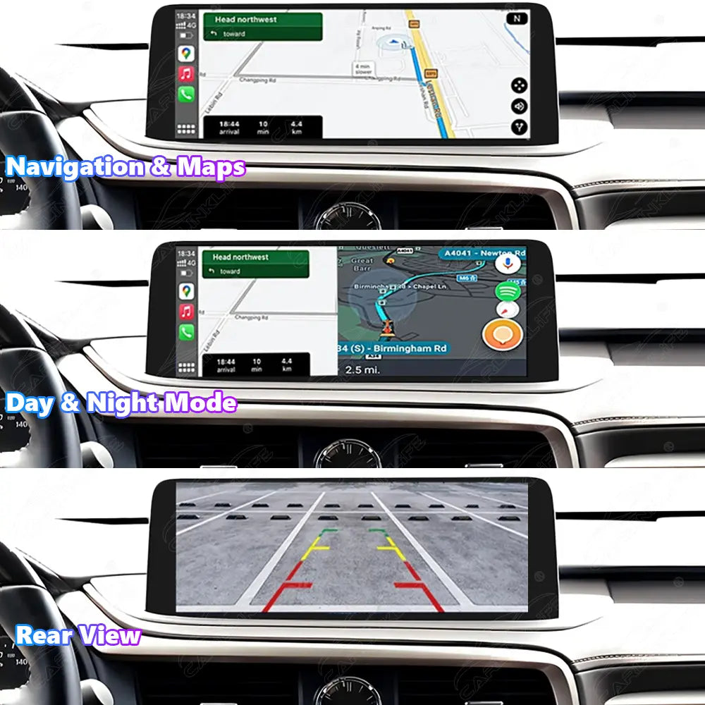 12.3 Inch Linux Touch Screen For Lexus RX 2020-2022 Wireless Carplay Android Auto Car Radio