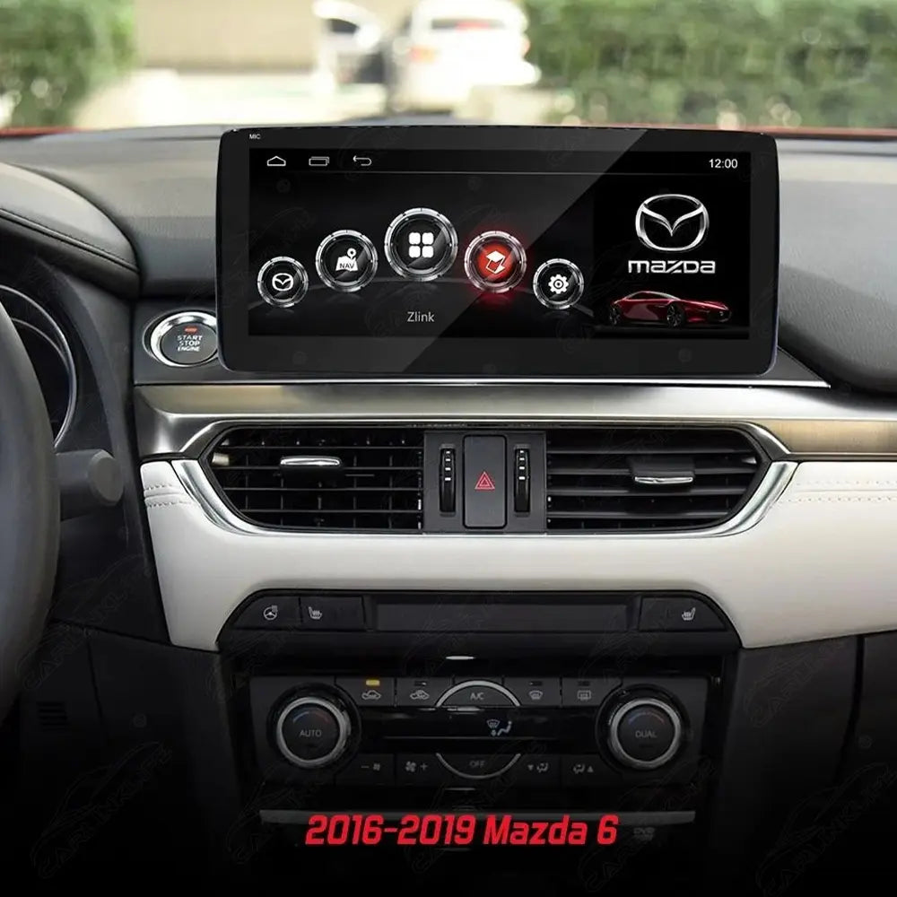 Mazda 6 Atenza (2016–2019) 10.25" Android Car Screen Upgrade with Wireless CarPlay & Android Auto | Retains OEM System