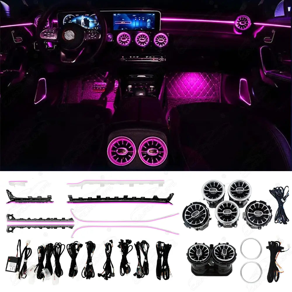 Mercedes-Benz A-Class W177 & CLA-Class C118 (2019–2023) Ambient Lighting Kit