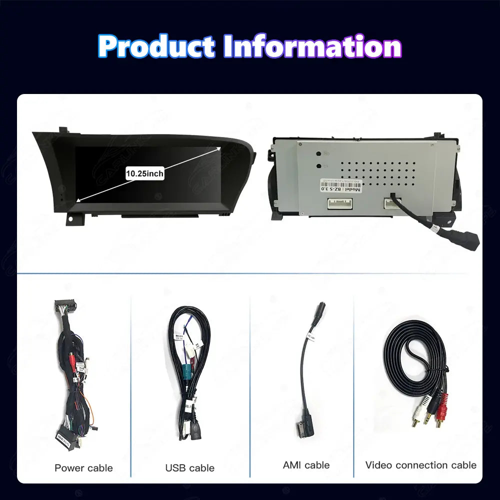 Mercedes-Benz S-Class W221 & CL-Class C216 (2006–2012) 10.25" Linux Screen Upgrade | Wireless CarPlay & Android Auto