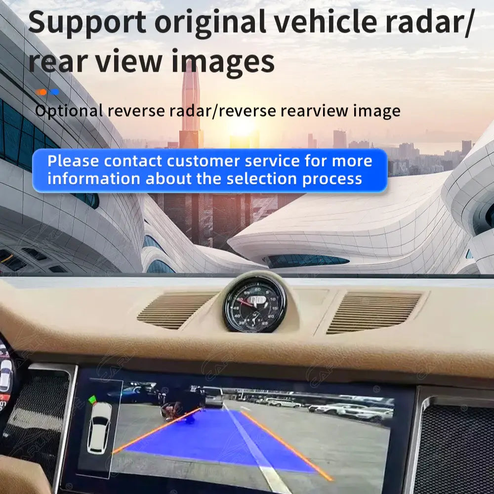 12.3 inch Android Car Radio For Porsche Macan 2014-2017 Car Stereo CarPlay Multimedia Player