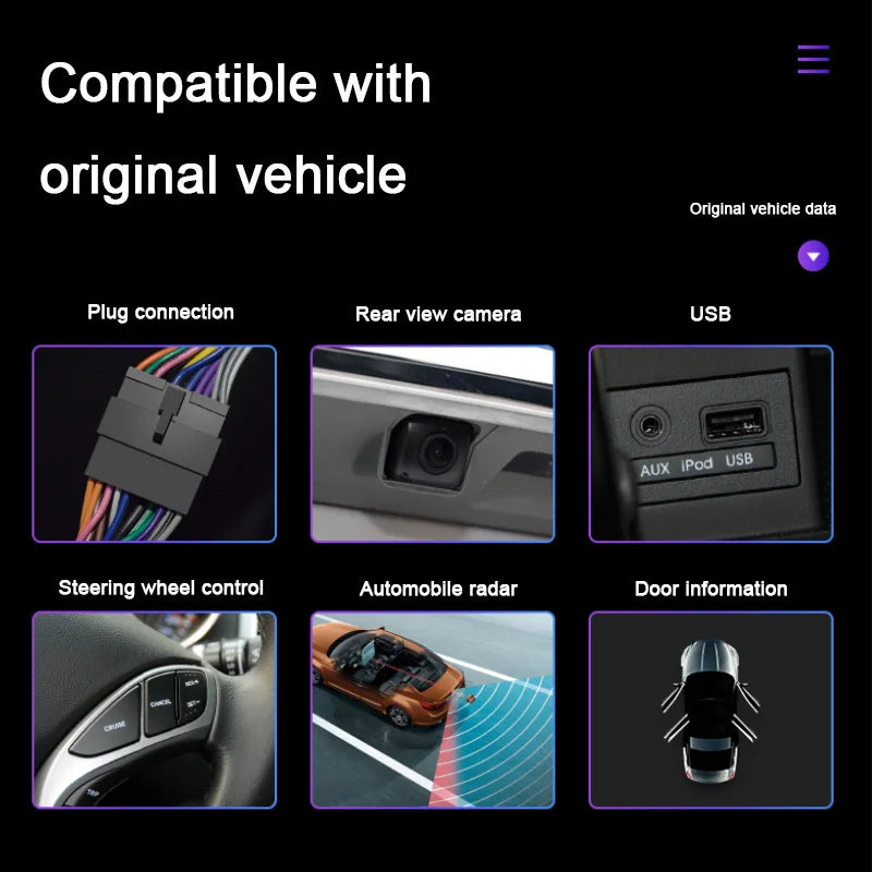 8.8 inch Android Car Radio For Volvo XC60 2010-2017 Car Stereo CarPlay Multimedia Player