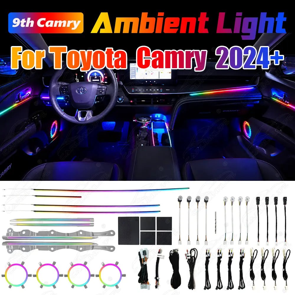 Toyota 9th Camry 2024+ Ambient Light Kits