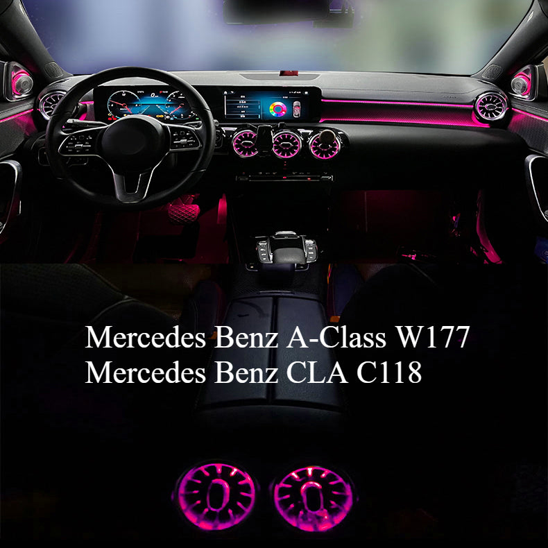 Mercedes Benz A-Class W177 CLA C118 Ambient Light Kit