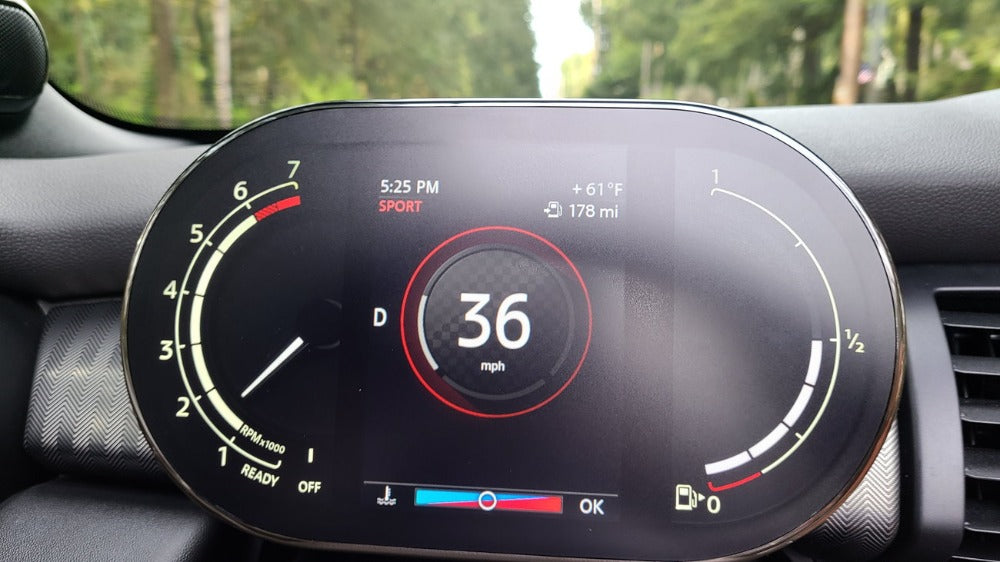 LCD Digital Cluster For MINI R & F Series 2007-2023 Linux Dashboard Gauge Cluster