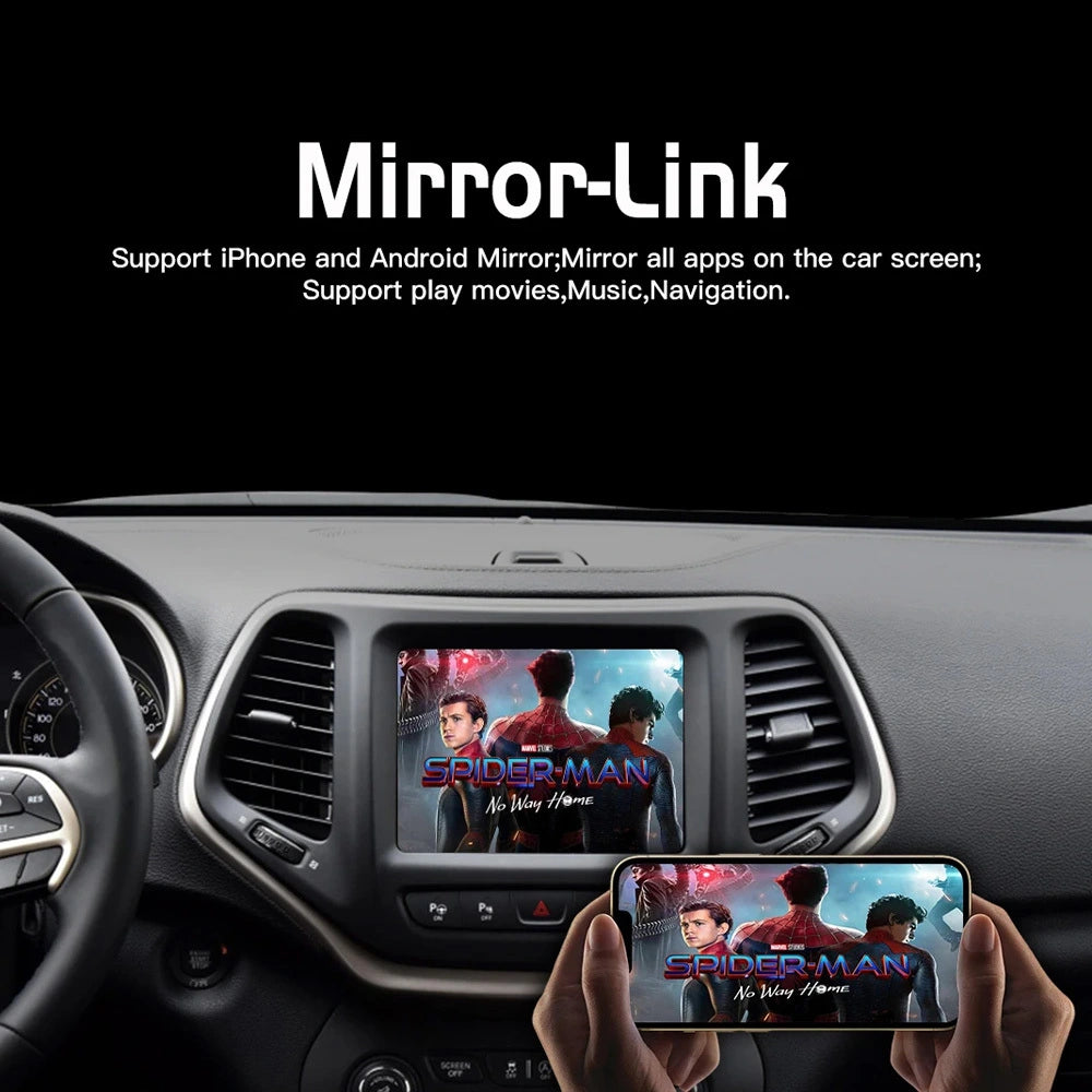 Wireless CarPlay Android Auto Upgrade Module for Jeep Grand Cherokee Commander Compass 2014-2020 8.4 inch uConnect CarPlay Retrofit