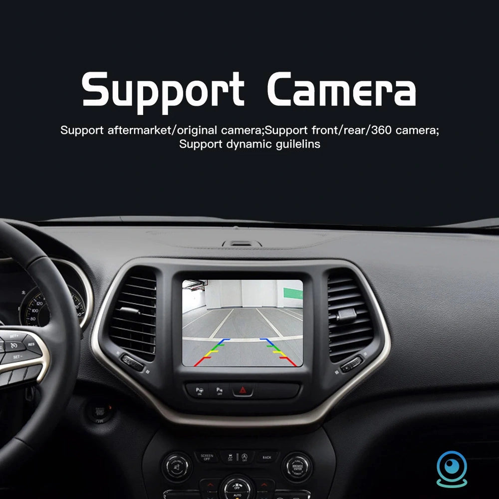 Wireless CarPlay Android Auto Upgrade Module for Jeep Grand Cherokee Commander Compass 2014-2020 8.4 inch uConnect CarPlay Retrofit