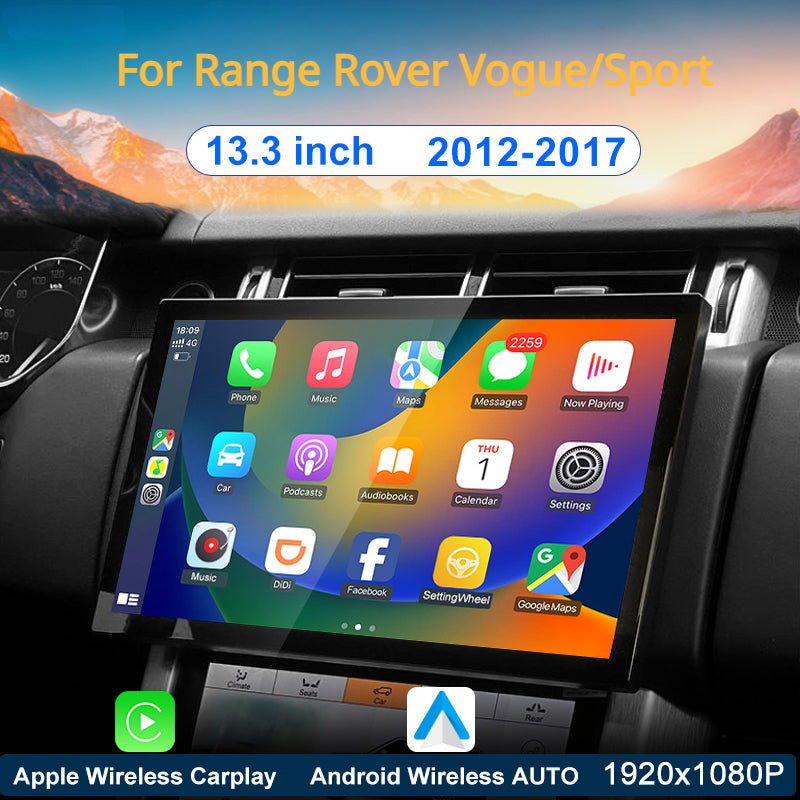 13.3 Inch Android 12 For Range Rover Vogue/sport L405 L494 2013-2017 (Retain Original System)