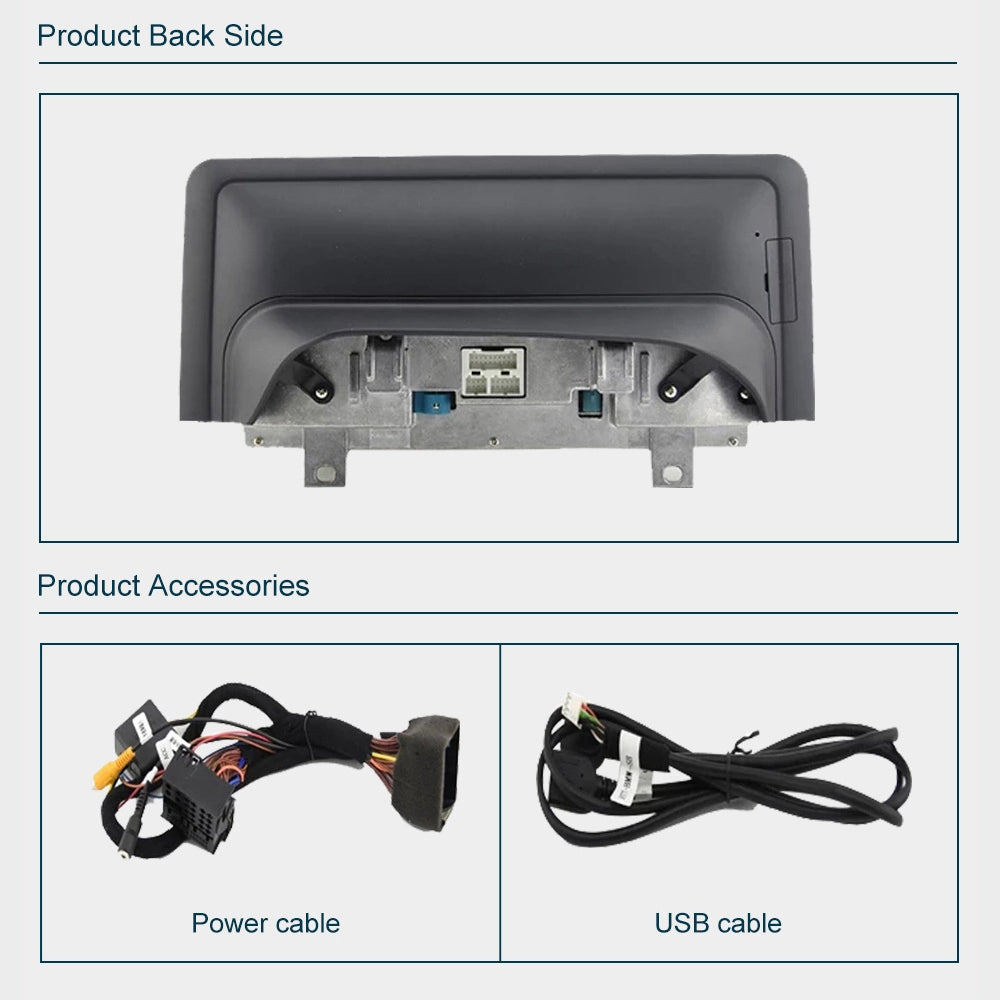 10.25" LINUX SCREEN BMW X5 F15 F85 E70 X6 F16 F86 E71 E72 2007-2016 UPGRADE Wireless CarPlay/Android auto NBT CCC CIC