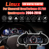 12.3" LCD Digital Cluster For Maserati GranTurismo GT/GC Quattroporte 2004-2018 Linux Digital LCD Dashboard Instrument Gauge Cluster