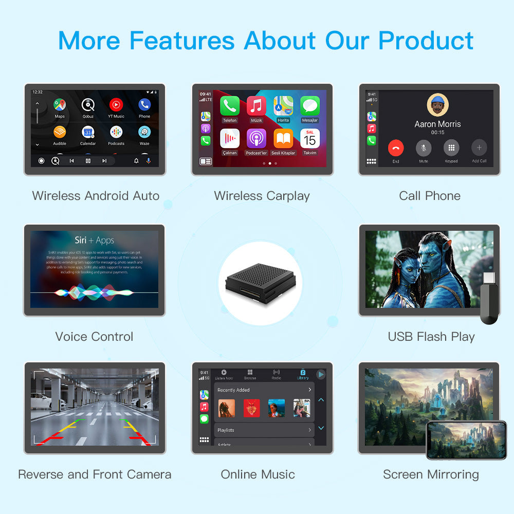 Wireless Carplay For Mercedes Benz A B C E CLA GLA GLK ML Sprinter NTG4 Wireless Carplay For Mercedes Benz A B C E CLA GLA GLK ML Sprinter NTG4